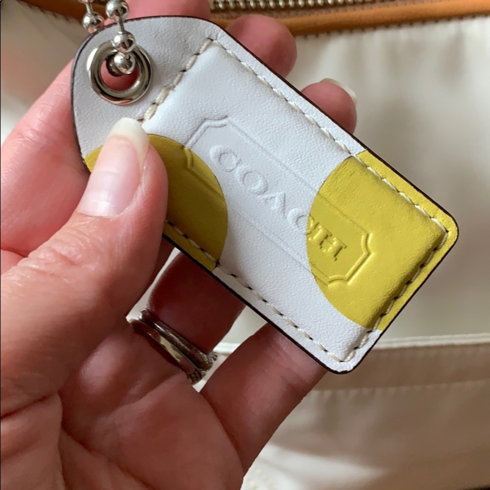 Satin Hampton Coach purse - Picture 5 of 8